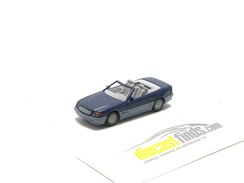 Mercedes-Benz 500 SL (R129) Cabrio 1989 blue open
