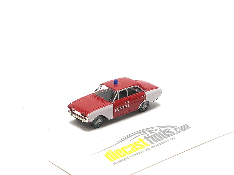 Ford Taunus 17M Feuerwehr 1960 red/white