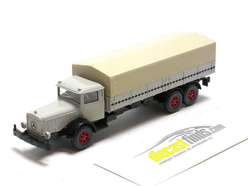 Mercedes-Benz L 10000 Flatbed Truck grey