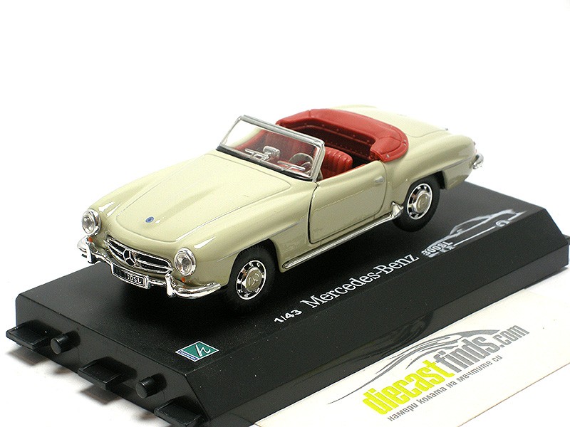 Mercedes-Benz 190 SL (W121) Cabriolet 1954 ivory, open