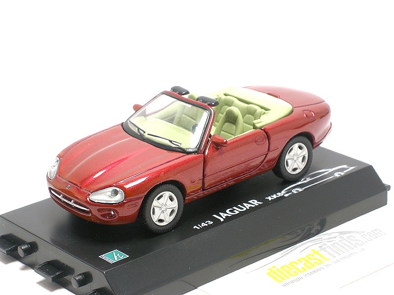 Jaguar XK8 Convertible 1988 red metallic open