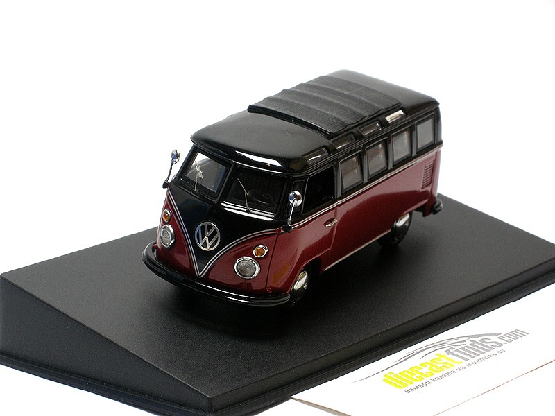 Volkswagen T1 Samba Bus Split Screen 1951 Black/Red