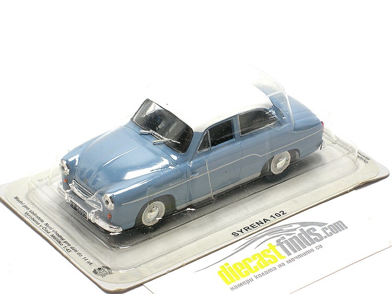 FSO Syrena 102 1962 blue/white