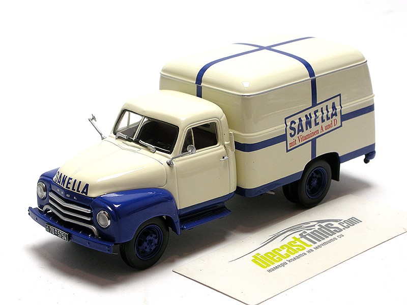 Opel Blitz 1.75t Kofferwagen "Sanella" 1955 white/blue