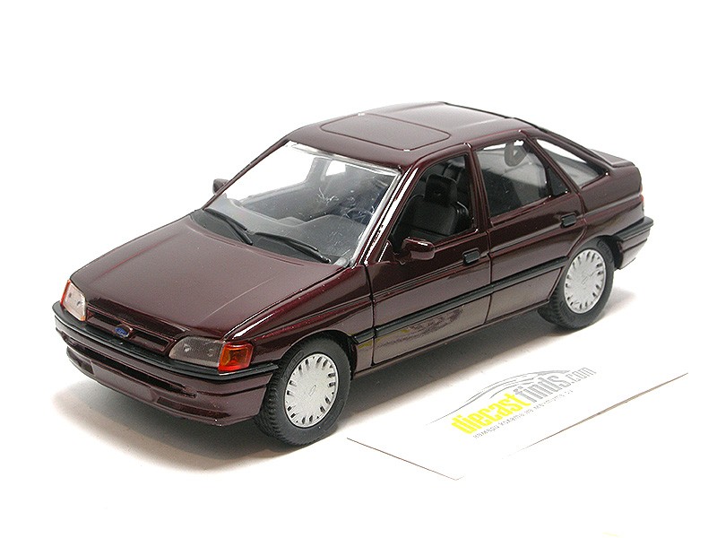 Ford Escort Mk. V Ghia 1990 dark red metallic