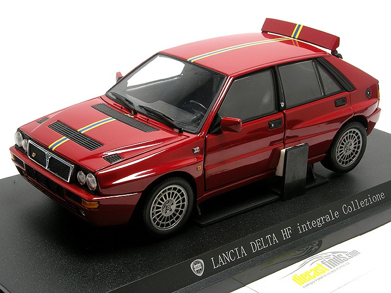 Lancia Delta HF Integrale 'Collezione' 1993 (Final Edition) Candy red/blue-yellow stripe