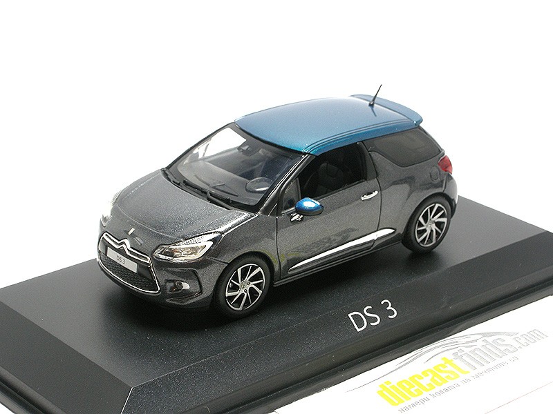 Citroen DS3 2014 grey/emerald