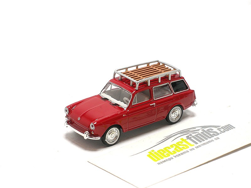 Volkswagen Type 3 Squareback with Surfboards 1962 red