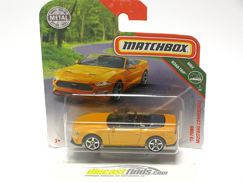 Ford Mustang Convertible 2018 yellow metallic
