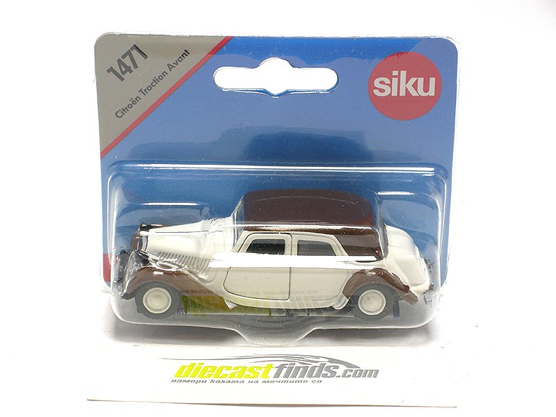Citroen Traction Avant white/brown