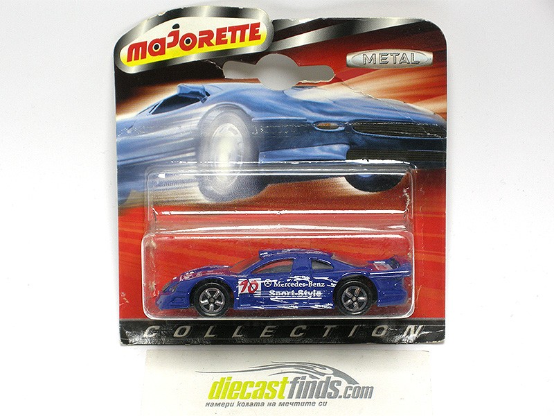 Mercedes-Benz CLK GTR blue