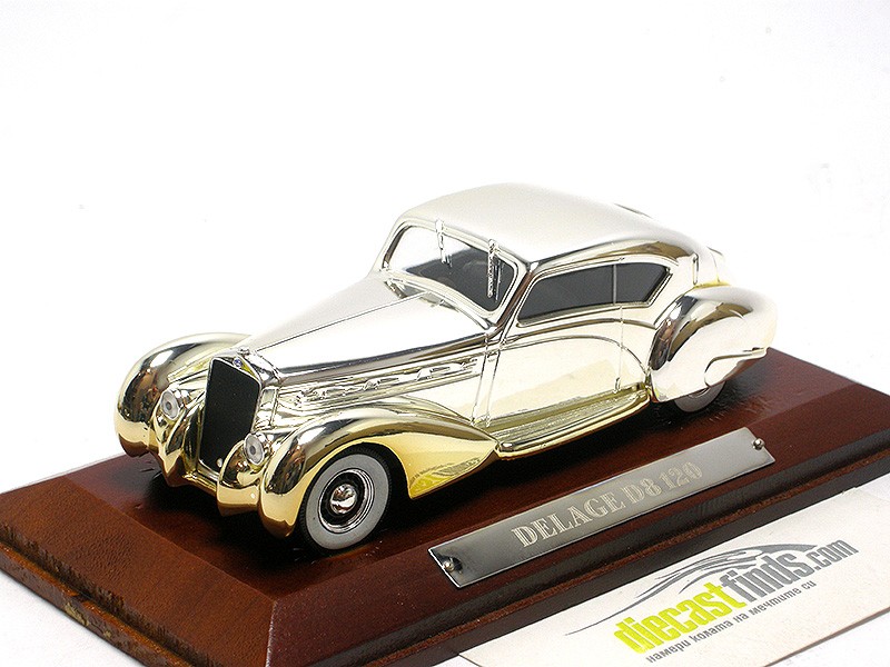 Delage D8 120 Letourneur & Marchand 1939 chrome plated
