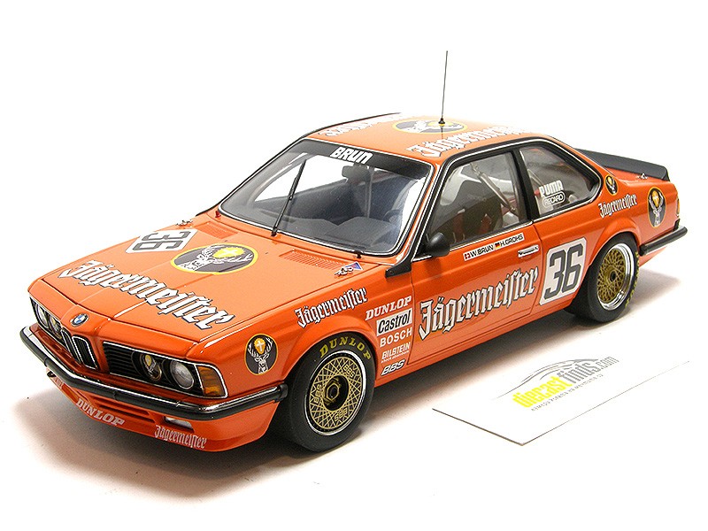 BMW 635 CSi (E24) #36 Hans-Joachim Stuck 'Jagermeister', Monza 1984 orange