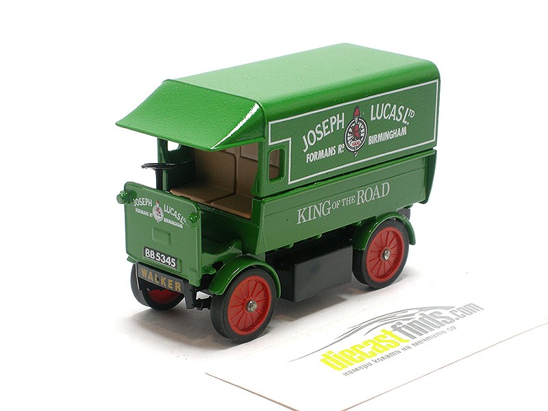 Walker Electric Van 1919 "Josef Lucas Ltd." green