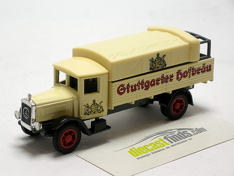 Mercedes-Benz L5 Lorry "Stuttgarter Hofbrau" 1932 cream