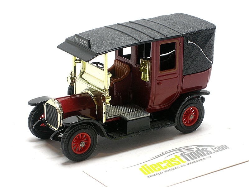 Unic Taxi de Paris 1907 red/black