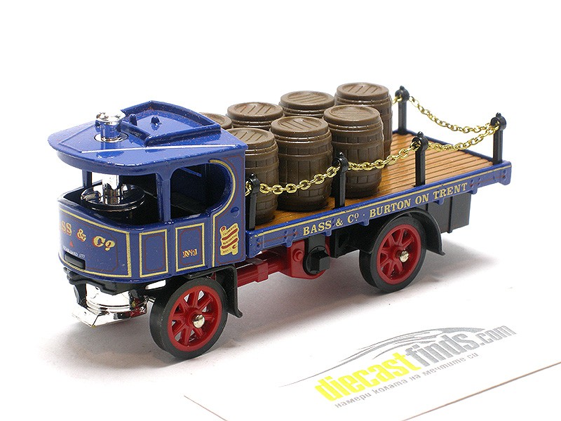 Atkinson Model D Steam Lorry "Bass & Co." 1918 blue
