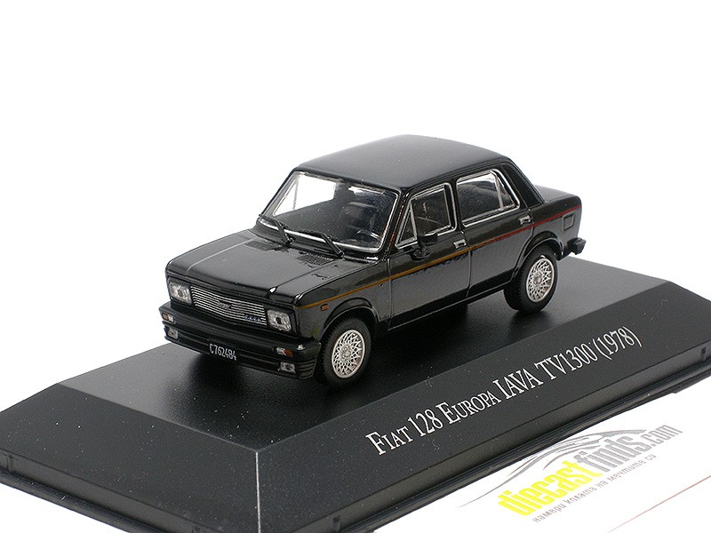Fiat 128 Europa IAVA TV1300 (1978) black