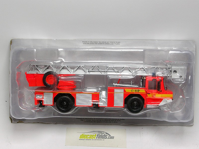 Iveco Magirus DLA(K) 23-12 turntable ladder fire truck red/silver