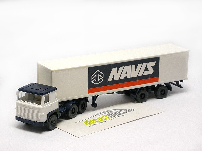 Scania 111 "NAVIS" White/Dark Blue