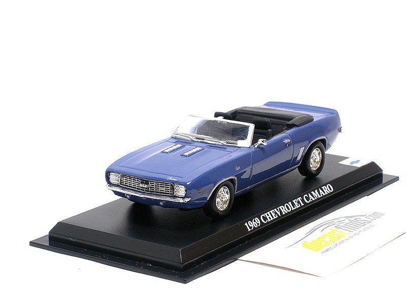 Chevrolet Chamaro Blue 1969