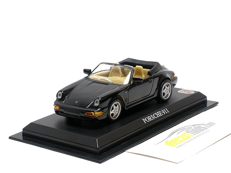 Porsche 911 Cabriolet Black