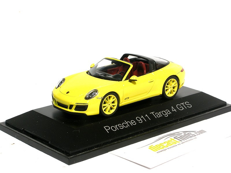 Porsche 911 Targa 4 GTS Yellow 2010
