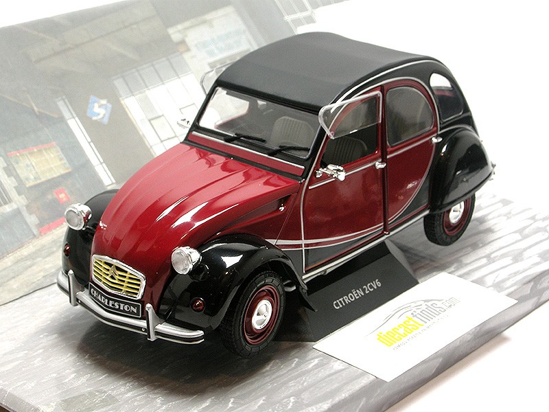Citroen 2CV6 Charleston 1982 dark red/black