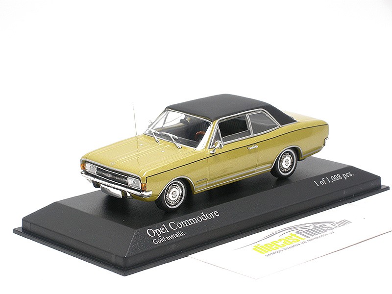 Opel Commodore A Coupe 1966 Gold Metallic