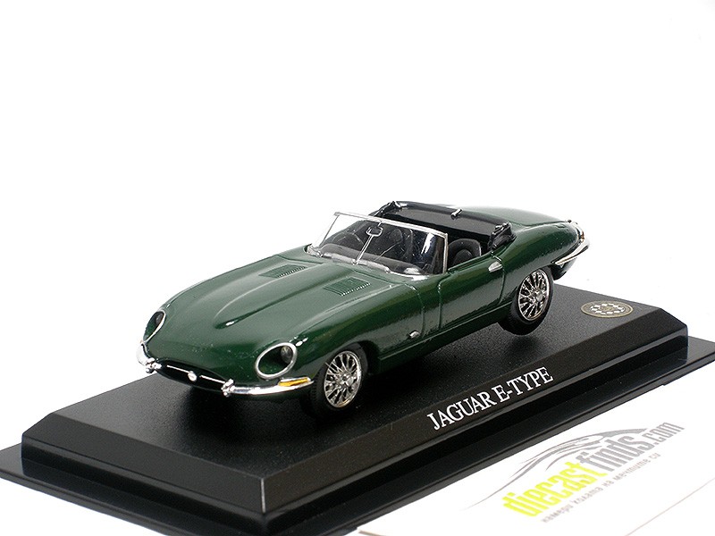 Jaguar E-Type Dark Green