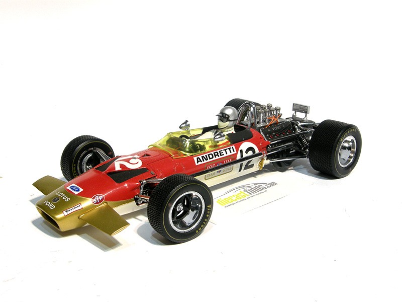 Lotus USGP Pole Position Red/White #12 1968
