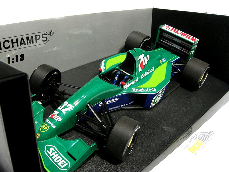 F1 191 Ford GP Belgium #32 Green 1991