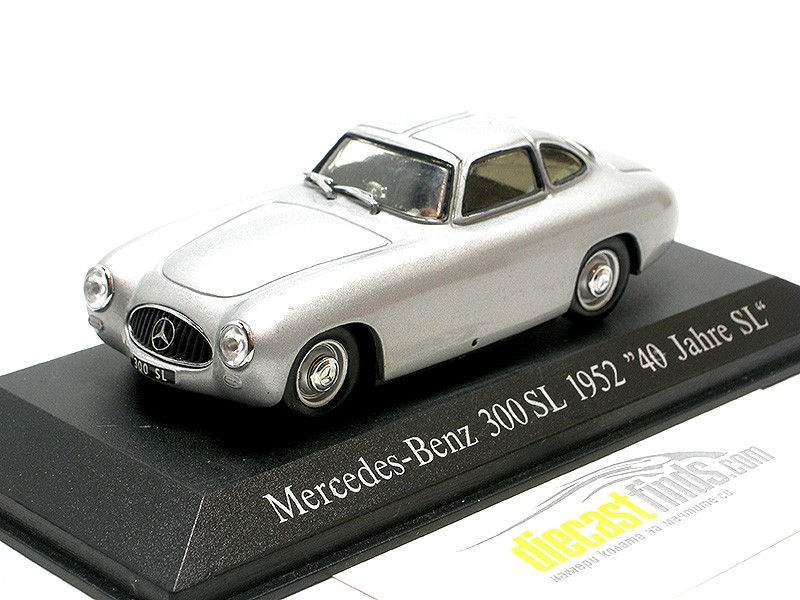 Mercedes-Benz 300SL 1952 "40 Jahre SL" Silver Metallic.