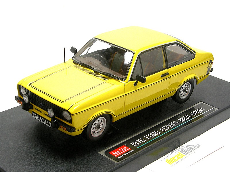 Ford Escort Mk II 1600 Sport 1975 Signal yellow