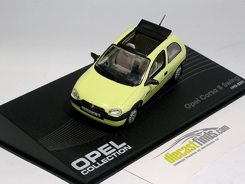 Opel Corsa B Swing Green-ish Yellow 1993