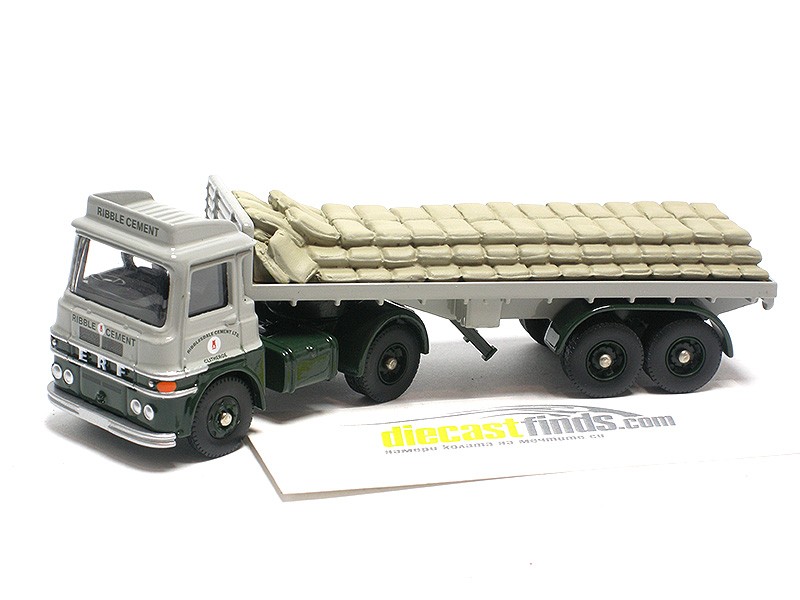 ERF Lv Flatbed Trailer/Cement Bags - Ribble Cement