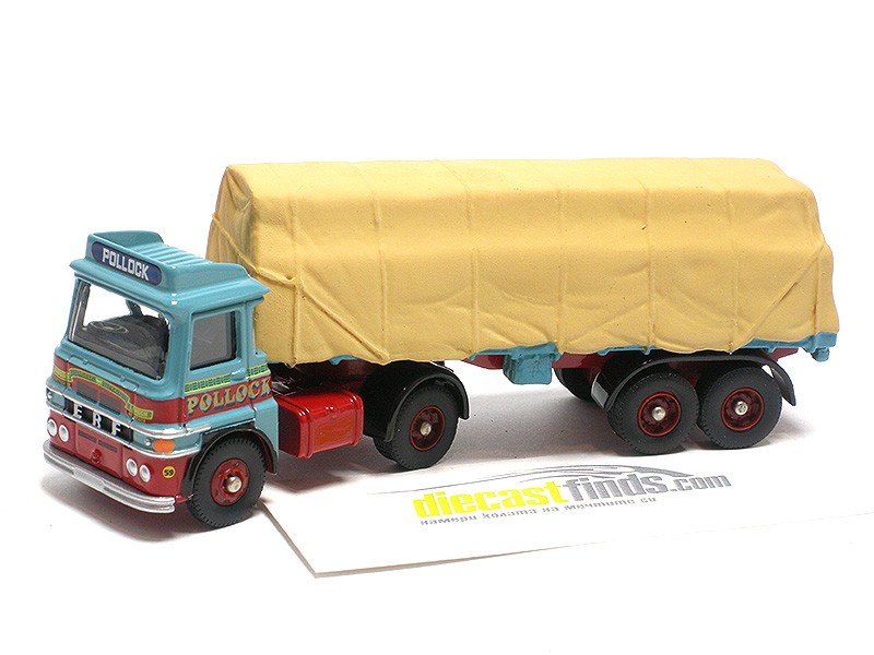 ERF Lv Sheeted Trailer - Pollock