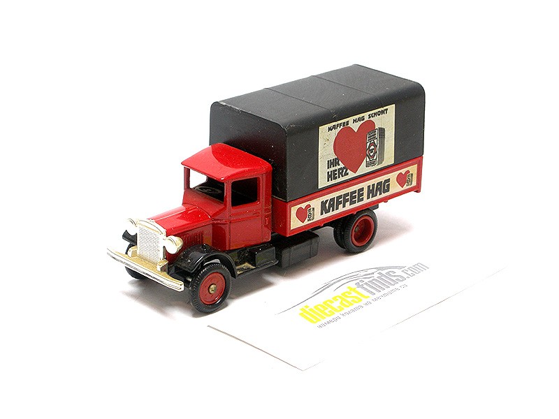Mack Canvas Back Truck Kaffee Hag