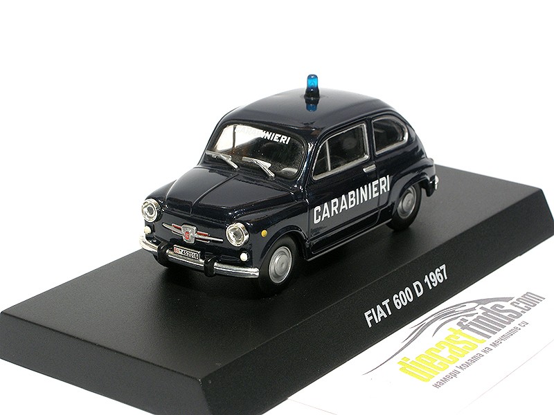 ’67 Fiat 600 D Carabinieri 