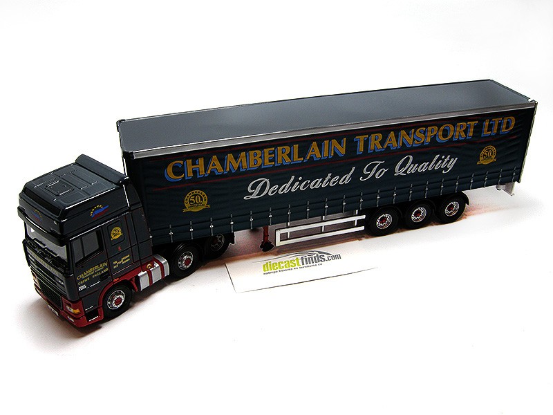 DAF XF Super Space Cab Curtainside Chamberlain Transport LTD 