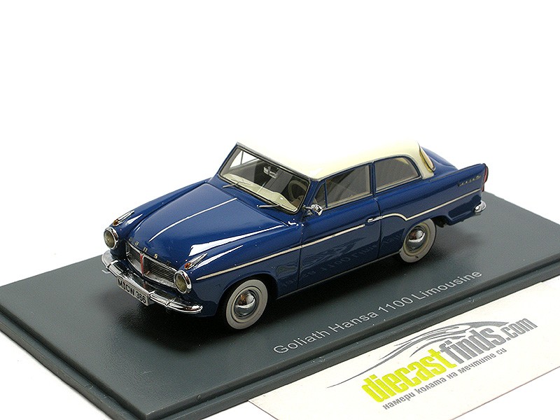 Goliath Hansa 1100 Limousine 1959 blue/white