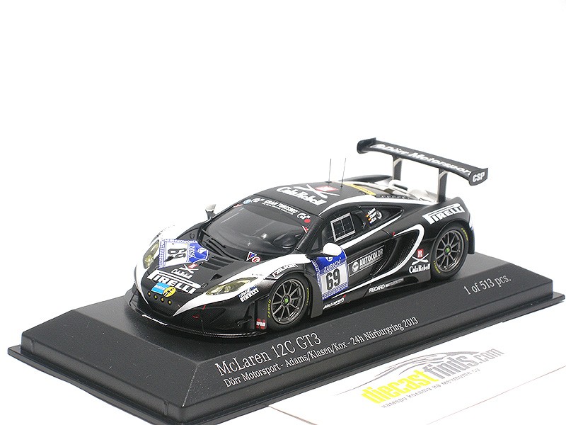 McLaren 12C GT3 Dorr Motorsport - Adams/Klasen/Kox - 24h Nürburgring  2013