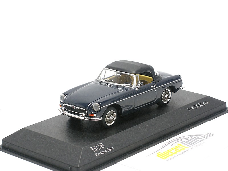 MG MGB Roadster Soft Top1968 Dark Blue