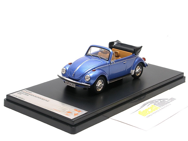 Volkswagen Super Beetle Convertible Blue 1973 