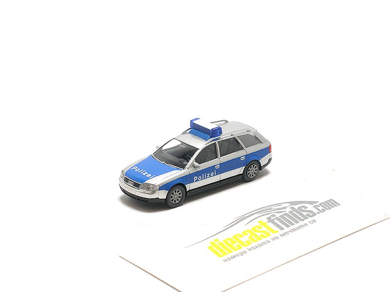 Audi A6 C5 Avant Polizei Brandenburg silver/blue
