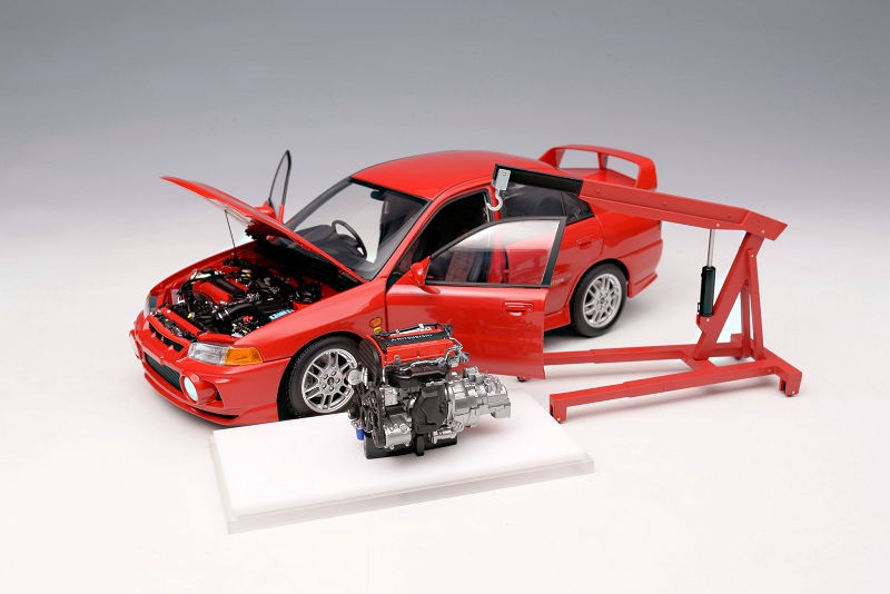 Mitsubishi Lancer Evolution IV 1999 Palma red