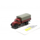 Opel Blitz 1940 Flatbed Truck with canvas dark red/grey
