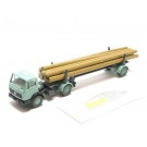 Mercedes-Benz NG 1617 Long timber transporter light green