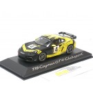 Porsche 718 Cayman GT4 Clubsport 2019 #4 yellow / black 
