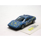 Ferrari 512 BB #75 European University Rally 1982 blue metallic